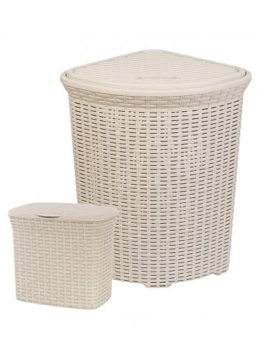 Купить Корзина El Casa набор из 2 шт объем 60 л 10 л по низкой цене