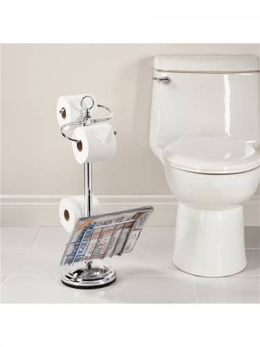 Купить Держатель Better Living Toilet Valet для туалетной бумаги запасных рулонов прессы по низкой цене