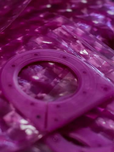 Купить Штора Bath Plus 3D розовый для ванной по низкой цене
