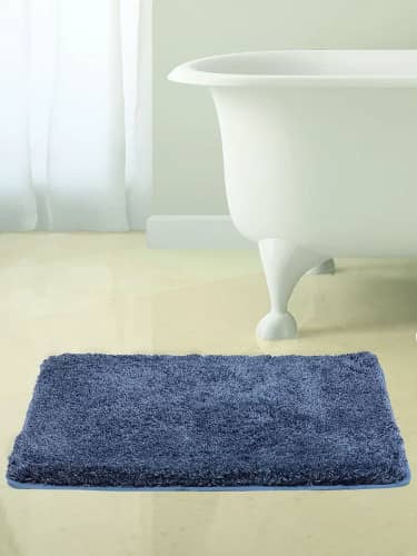 Купить Коврик Bath Plus Бонд RHL068BL в ванну синий 60х90 см по низкой цене