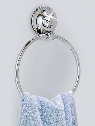 Купить Держатель Tatkraft Swiss настенный для полотенец кольцо хромированная сталь по низкой цене