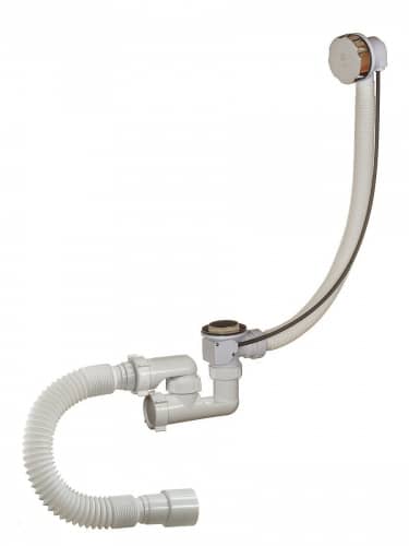 Купить Сифон Orio А-28089 для ванны полуавтомат по низкой цене