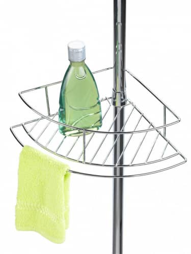 Купить Полка Wenko Dolcedo для ванной телескопическая угловая по низкой цене