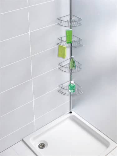 Купить Полка Wenko Dolcedo для ванной телескопическая угловая по низкой цене