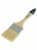 Купить Кисть TUNDRA плоская, натуральная щетина, деревянная ручка по низкой цене