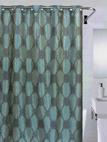 Купить Штора Bath Plus Blackishgreen 180х200 см по низкой цене