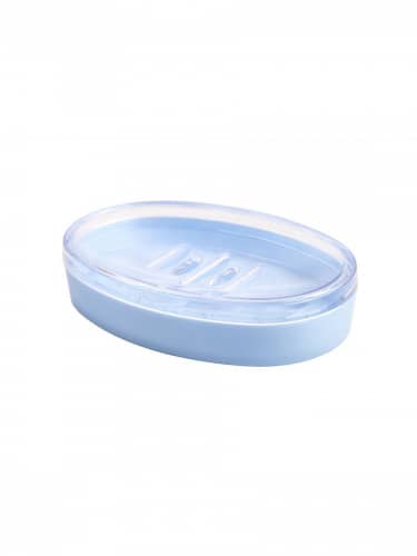 Купить Мыльница Berossi из пластика высокого качества цвет светло-голубой по низкой цене