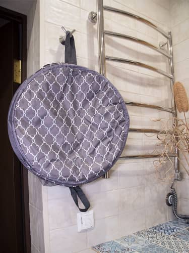 Купить Корзина Фея Порядка для белья складная 80 л по низкой цене