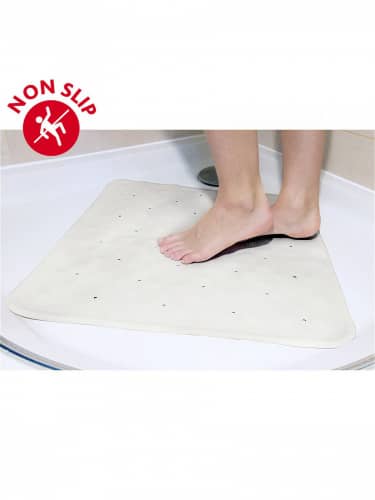 Купить Коврик Tatkraft Fine для ванной и душа противоскользящий 55 х 55 cm по низкой цене