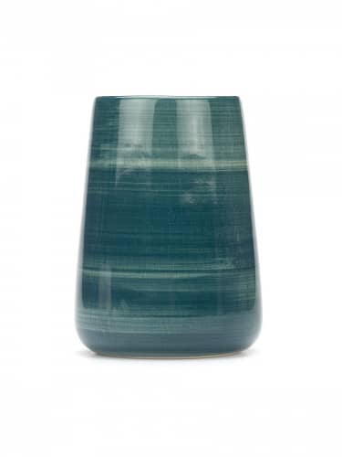 Купить Стаканчик Wenko Pottery petrol для зубных щеток по низкой цене