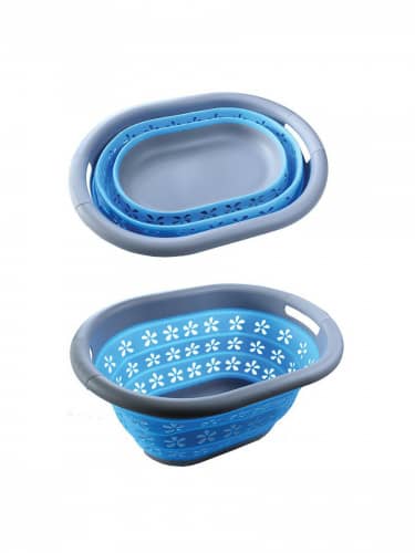 Купить Корзина Home Queen для белья складная 16 л по низкой цене