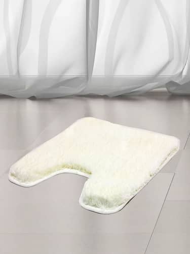 Купить Коврик Bath Plus Тиволи DB4156/0 для туалета белый 55х55 см 38 мм по низкой цене