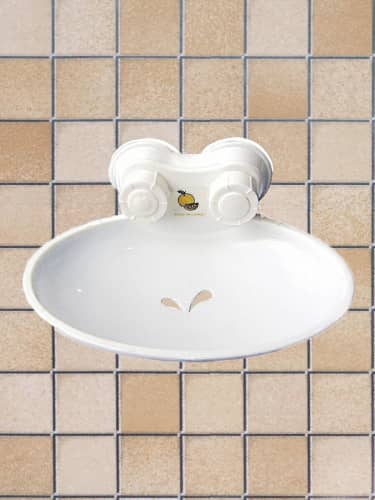 Купить Мыльница Имрун пластиковая на присосках по низкой цене