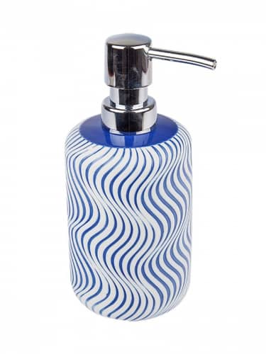 Купить Дозатор Аквалиния для жидкого мыла керамическии Виток по низкой цене