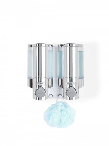 Купить Диспенсер Better Living Aviva для жидкого мыла двухкамерный 325 мл хром по низкой цене