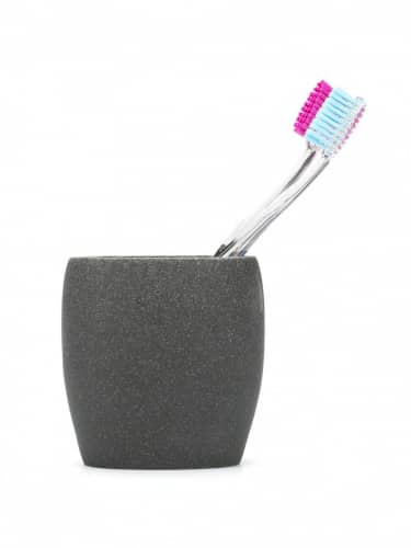 Купить Стаканчик Wenko Puro Anthracite для зубных щеток по низкой цене