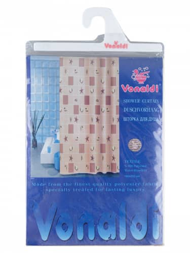 Купить Штора Vonaldi занавес для ванной 180x200 см по низкой цене