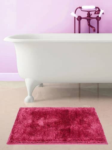 Купить Коврик Bath Plus Тиволи для ванны вишневый 60х90 38 мм по низкой цене