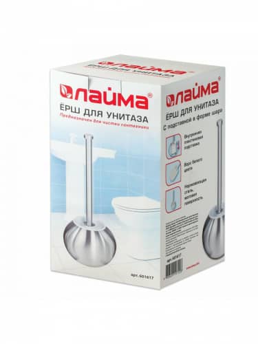 Купить Ёршик Лайма для унитаза с подставкой в форме шара по низкой цене