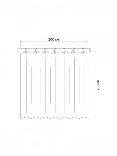 Купить Штора Iddis для ванной по низкой цене
