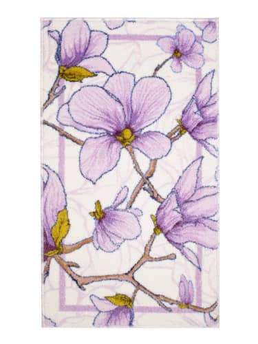 Купить Комплект ComeForte ковриков из 2шт. для в/к Interlace/Цветы 57x100 и 50x57 Lila/лиловый по низкой цене