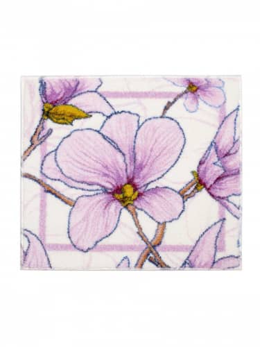 Купить Комплект ComeForte ковриков из 2шт. для в/к Interlace/Цветы 57x100 и 50x57 Lila/лиловый по низкой цене