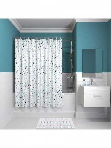 Купить Штора Iddis для ванной комнаты, 180x180 см, полиэстер, P14P118i11 по низкой цене