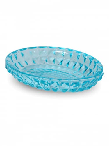 Купить Мыльница Аквалиния Бирюза стекло по низкой цене