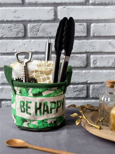 Купить Корзина Этель Be Happy текстильная по низкой цене