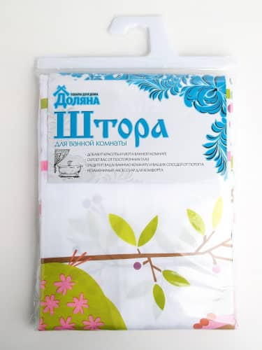 Купить Штора Доляна Совушки для ванной полиэстер 180х180 см по низкой цене
