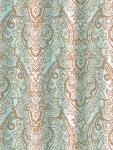 Купить Штора Gini Тканевая штора с водоотталкивающей пропиткой для ванной комнаты, 180х180 см с кольцами 12шт по низкой цене