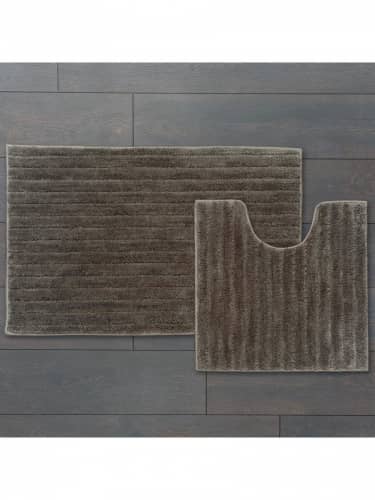 Купить Коврик Iddis B17M585i12 для ванной комнаты микрофибра набор из 2 шт 55x85 + 50x50 см по низкой цене