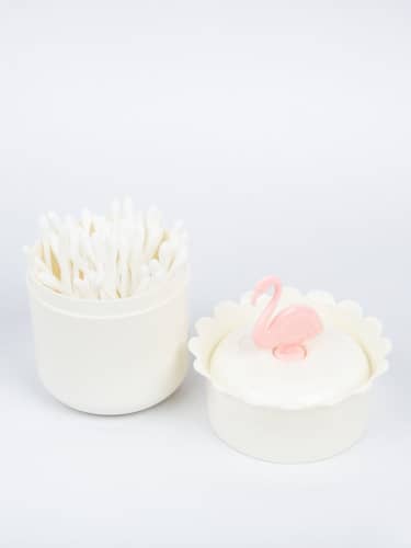 Купить Держатель Zakka для ватных палочек Gracious | white по низкой цене