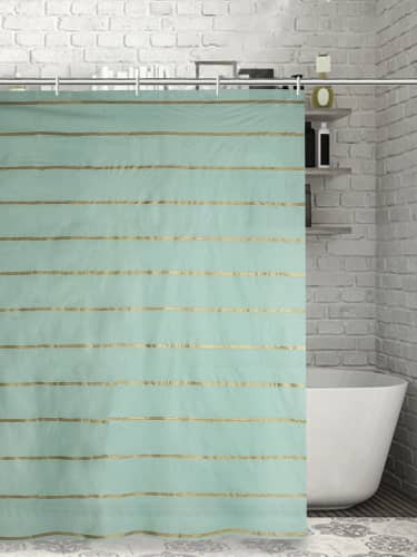 Купить Штора Доляна Лайн для ванной 180х180 см по низкой цене