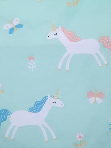 Купить Штора Доляна Единорогои для ванной 180х180 см по низкой цене