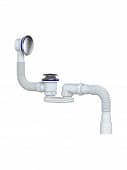 Купить Сифон Unicorn S122E для ванны 40х40/50 400 по низкой цене