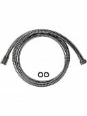 Купить Шланг Argo 1/2 PVC Isoflex Black для душа с конусом свободного вращения 150 см по низкой цене