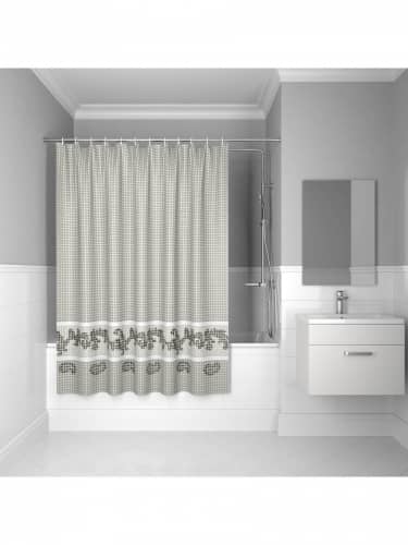 Купить Штора Iddis для ванной комнаты, 200x180 см, полиэстер, B51P218i11 по низкой цене