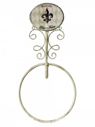 Купить Держатель Gift N Home Французская лилия декоративный для полотенец коллекция 20х38 см по низкой цене