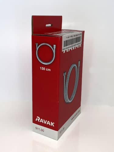 Купить Шланг Ravak душевой с оплеткой из нержавеющей стали 1.5 м по низкой цене