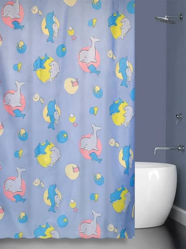 Купить Штора Bath Plus Ocean Elfin для ванной 180x180 см по низкой цене