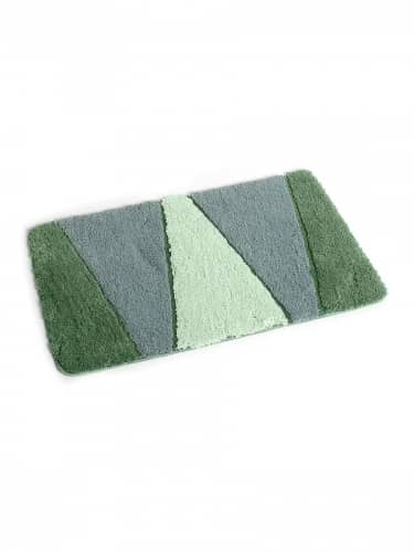 Купить Коврик Wess Rainbow green для ванной комнаты мягкий 50x80 см по низкой цене