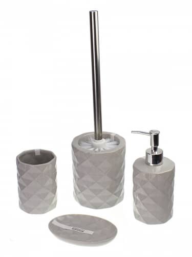 Купить Стаканчик Proffi Gray для зубных щеток из керамики по низкой цене