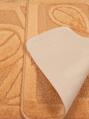 Купить Коврик Confetti противоскользящий набор из 2 шт для ванной комнаты и туалета 2 шт, 60x100 см, 50x60 см по низкой цене