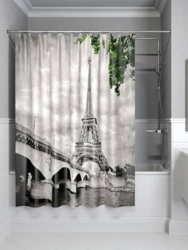 Купить Штора Iddis для ванной комнаты Paris days , 180x200 см по низкой цене