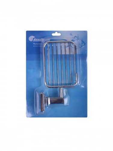 Купить Мыльница Аквалиния настенная металлическая по низкой цене