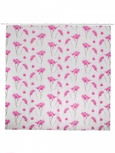 Купить Штора Доляна Орхидея для ванной 180х180 см по низкой цене