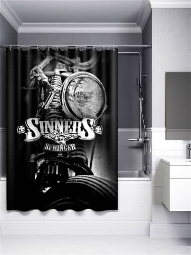 Купить Штора Sinner s Bones Springer для ванной по низкой цене