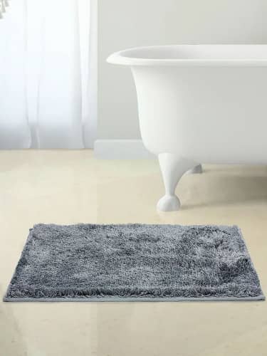 Купить Коврик Bath Plus Тиволи DB4152/1 для ванны серый 60х90 см 38 мм по низкой цене