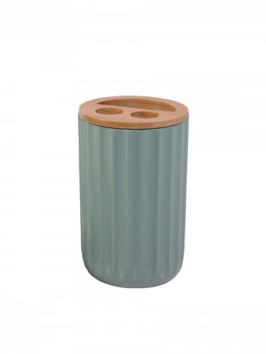 Купить Стаканчик Аквалиния для зубных щеток Бамбук по низкой цене